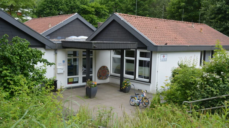 Der Plan des DRK: Die Kita K&uuml;sterfeld soll durch den Neubau am Barkhauser Weg ersetzt werden. Foto: Karin Prignitz - &copy; Karin Prignitz