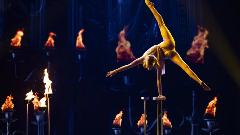 Artistik ist fester Bestandteil des Augustdorfer Varieté-Programms. - © Mirosław Sosnowski