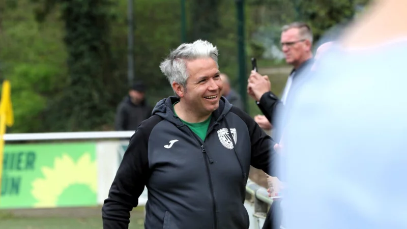 Kehrt bald an die Seitenlinie zurück: Manuel Roßblatt. - © Oliver König