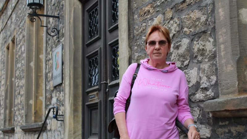 Angelika Schapeler-Richter ist seit 2004 Vorsitzende der Freien W&auml;hlergemeinschaft und seit der Verschmelzung mit der B&uuml;rgerbewegung Lage des gemeinsamen Fraktionsverbandes FWG/BBL. - &copy; Lorraine Brinkmann