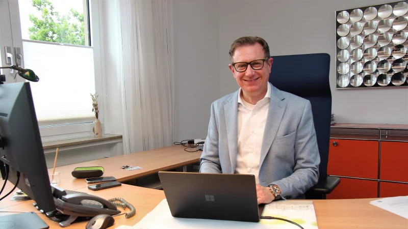 Dr. Niklas Cruse, Interims-Geschäftsführer des Klinikums Lippe. - © Dirk Baldus