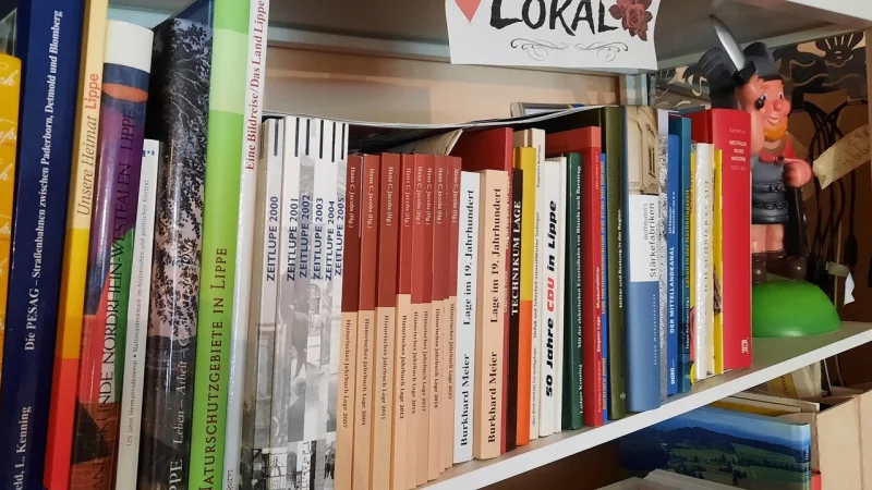 Die Wiedereröffnung der Tourist-Info in Hörste wird gefeiert. Ein Bücherflohmarkt soll Geflüchteten zugute kommen. - © Pixabay