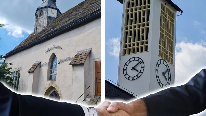 Die beiden Kirchengemeinden Schwalenberg (links) und Schieder teilen sich ihre Pfarrstellen so auf, dass auf beide Pastorinnen je 75 Prozent kommen. - © Fotos: Marianne Schwarzer/Montage: Oliver Wendtland