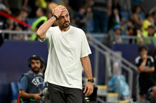U21-Trainer Antonio Di Salvo steht vor dem entscheidenden EM-Spiel gegen England mächtig unter Druck. - © Sebastian Kahnert/dpa