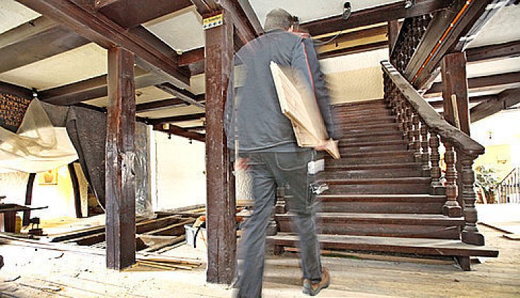 Die "Obere Mühle" 

wird saniert - © Detmold