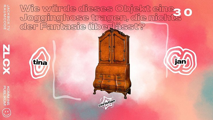 Schränke, die Jogginghose tragen, haben definitiv die Kontrolle verloren. - © Jackbox Games