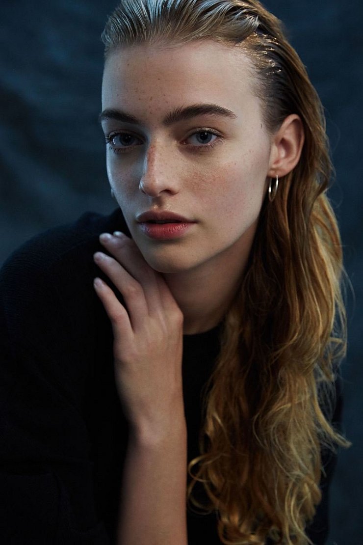 Die 18-Jährige in Aktion. - © Spin Model Management