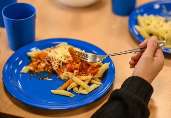 Die SPD will ein kostenfreies Mittagessen in den Schulen einführen. (Symbolbild) - © Jens Kalaene/dpa