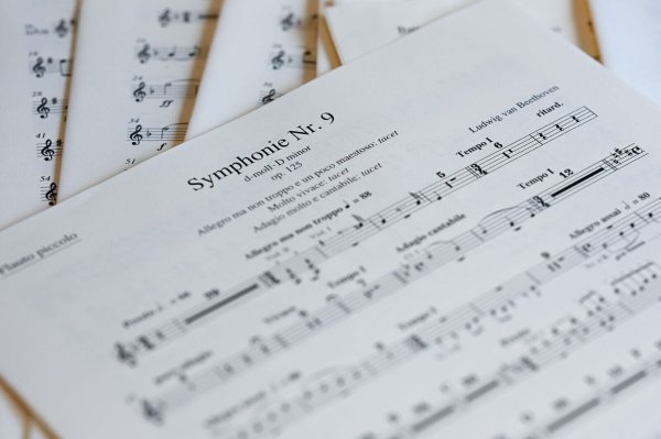 Trotz der jahrhundertealten Tradition hat es der deutsche Musiknotenmarkt schwer. - © Uwe Zucchi/dpa