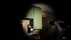 In "Apartment No 129" k&auml;mpft der Spieler mit der Taschenlampe gegen die Dunkelheit und technische Schw&auml;chen. Diese Schr&auml;nke zum Beispiel werden f&uuml;r immer verschlossen bleiben. - &copy; Axyos Games