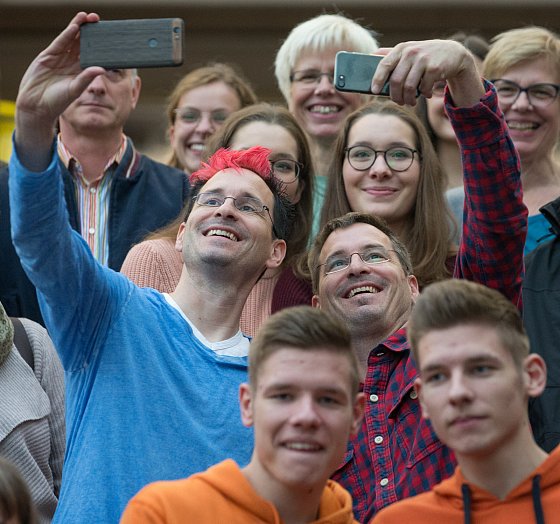 Zwillingstreffen an der Universit&auml;t Bielefeld