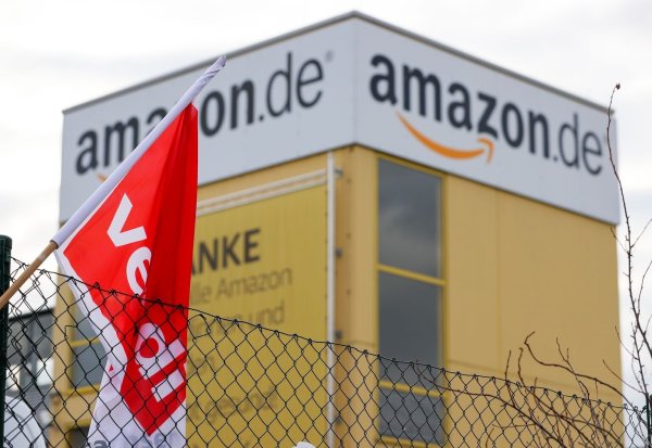 Streiks bei Amazon - © Foto: Jan Woitas/dpa-Zentralbild/dpa