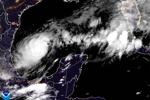 Hurrikan «Milton» soll Zerstörung nach Florida bringen. - © -/National Oceanic and Atmospheric Administration via AP/dpa