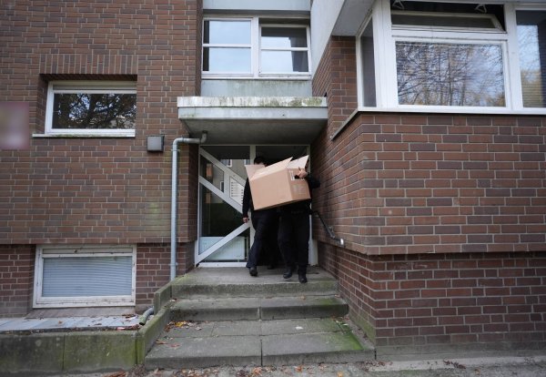 In Hamburg war Muslim Interaktiv präsent - nun schlug die Polizei zu. - © Marcus Brandt/dpa