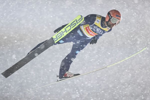 Skispringer Pius Paschke ist weiter in der Erfolgsspur. - © Geir Olsen/NTB/dpa