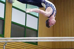 Zur&uuml;ck in Leopoldsh&ouml;he: Lion Sundermann, zuletzt f&uuml;r Hannover im Einsatz, holte am Barren einen Score-Punkt. - &copy; Foto: K&ouml;nig