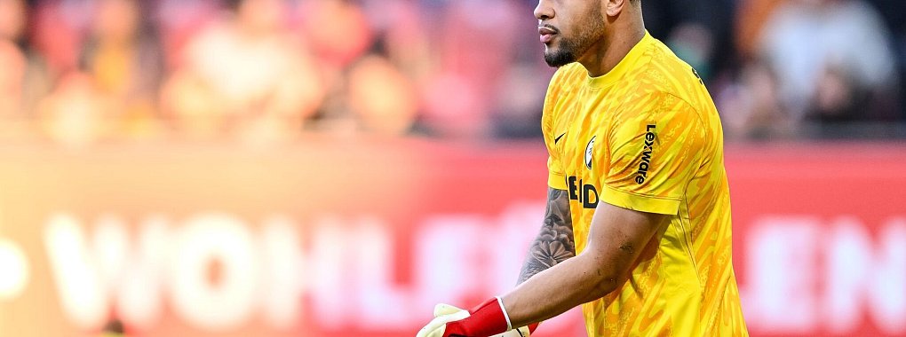 Nach 609 Minuten kassierte Noah Atubolu wieder ein Gegentor. - &copy; Harry Langer/dpa