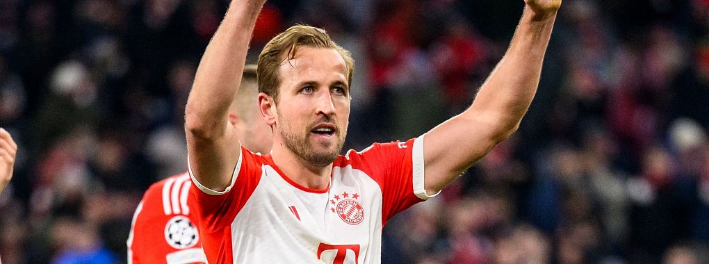 Harry Kane hat schon 33 Saisontore auf dem Konto - der Rekord liegt bei 41. - © Tom Weller/dpa