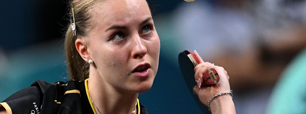 Hat eine EM-Medaille sicher: Die deutsche Tischtennis-Hoffnung Annett Kaufmann. - © Sven Hoppe/dpa
