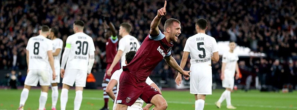 Für den SC Freiburg ist die Europa-League-Saison beendet. - © Nigel French/PA Wire/dpa