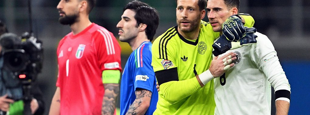 Oliver Baumann zeigte gegen Italien eine starke Leistung. - © Federico Gambarini/dpa