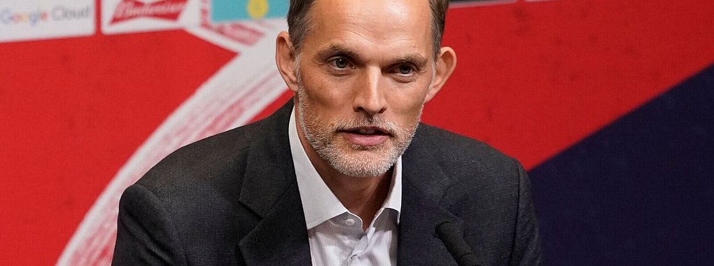 Trainer Thomas Tuchel wurde als neuer Nationaltrainer Englands vorgestellt. - © Alberto Pezzali/AP