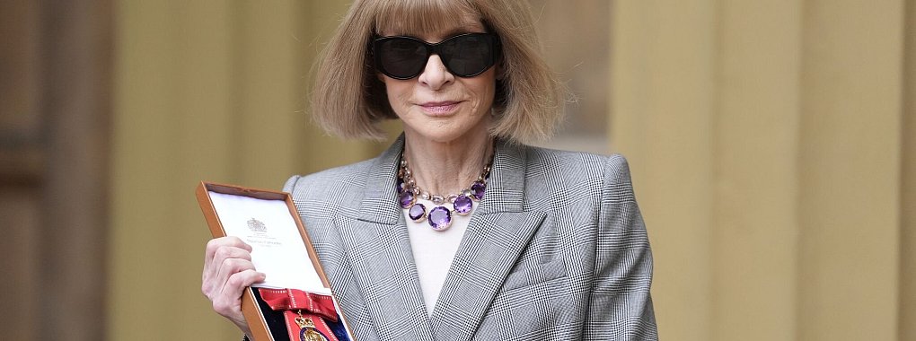 Der «Vogue»-Chefin wurde eine besondere Ehre zuteil. - © Andrew Matthews/Pool PA/AP/dpa