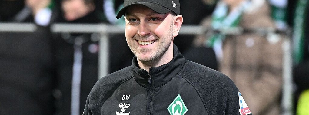 Trainer Ole Werner von Werder Bremen. - &copy; Carmen Jaspersen/dpa