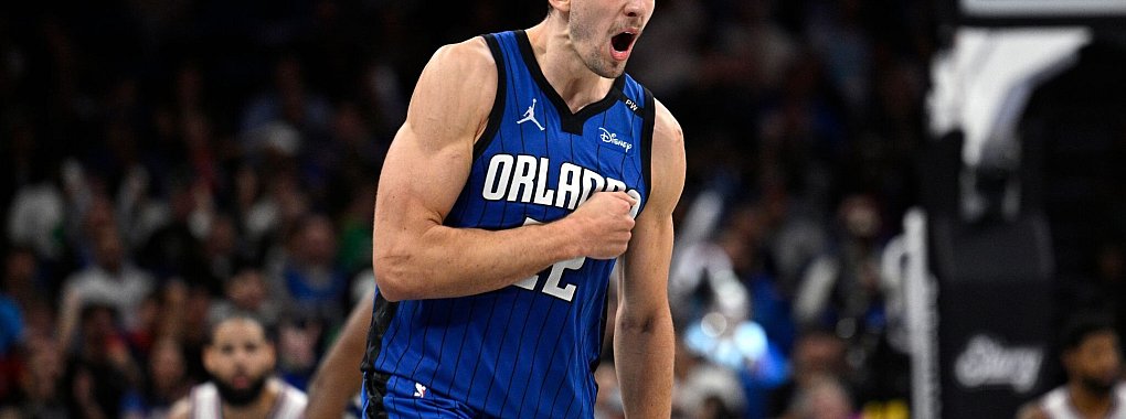 Franz Wagner führte die Orlando Magic zum fünften NBA-Sieg in Serie. - © Phelan M. Ebenhack/AP/dpa