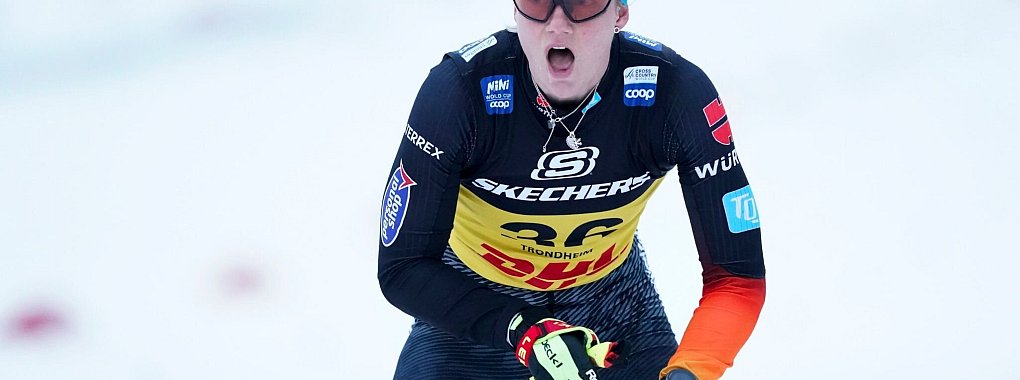 Lang&auml;uferin Victoria Carl erreichte in Toblach das Halbfinale. - &copy; Terje Pedersen/NTB Scanpix/AP/dpa