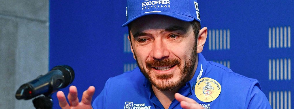 Ski-Star Cyprien Sarrazin gab in Marseille ein weiteres Update zu seinem Gesundheitszustand. - © Christophe Simon/AFP/dpa