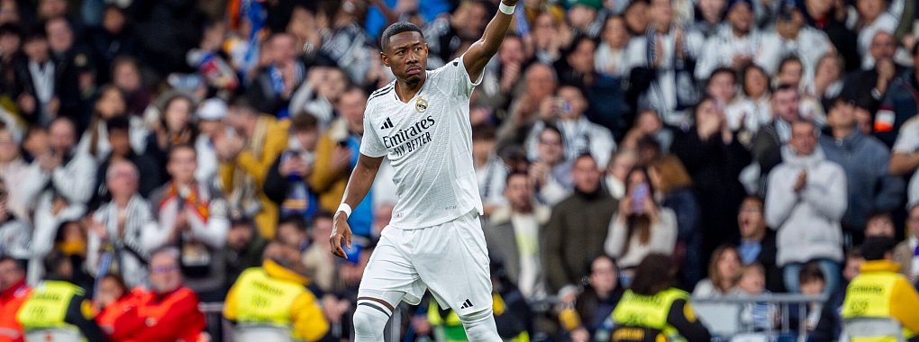 399 Tage nach seinem Kreuzbandriss spielte David Alaba wieder für Real Madrid. - © Alberto Gardin/ZUMA Press Wire/dpa