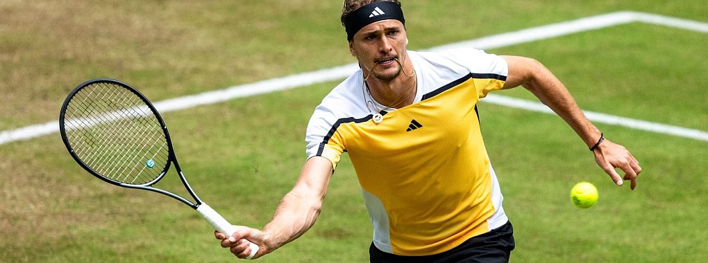 F&uuml;r Zverev war in Halle im Halbfinale Endstation. - &copy; David Inderlied/dpa