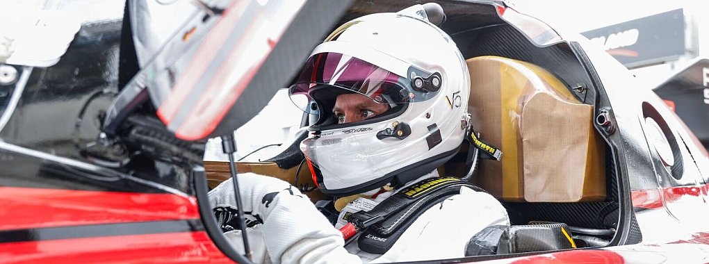 Der viermalige Formel-1-Weltmeister Sebastian Vettel testete einen Porsche. - &copy; Porsche Handout/dpa