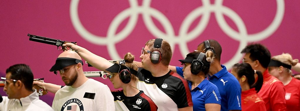 Pistolensch&uuml;tze Robin Walter hat sich ein Olympia-Ticket gesichert. - &copy; Marijan Murat/dpa