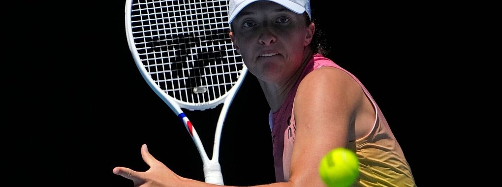 Steht in Runde drei der Australian Open: Iga Swiatek. - © Asanka Brendon Ratnayake/AP/dpa