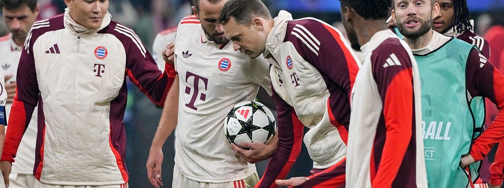 Manuel Neuer wurde zur Halbzeit gegen Zagreb ausgewechselt. - © Peter Kneffel/dpa