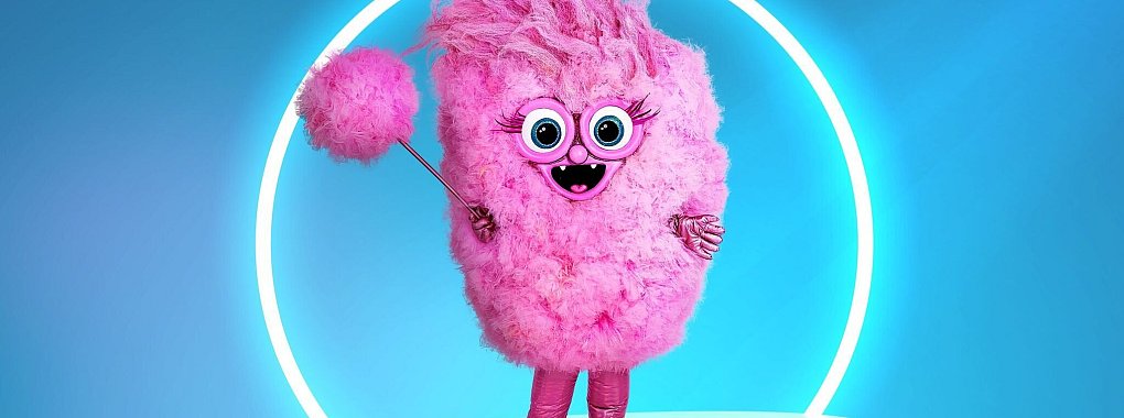 Die Figur &laquo;Die Zuckerwatte&raquo; aus der Prosieben-Show &laquo;The Masked Singer&raquo;. - &copy; Nadine Rupp/Seven.One/dpa