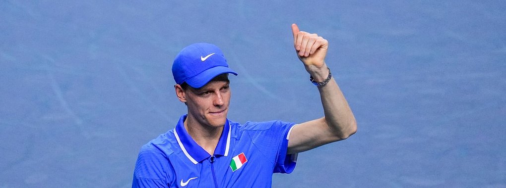 Jannik Sinner hat Italien wieder zum Sieg im Davis Cup geführt. - © Manu Fernandez/AP