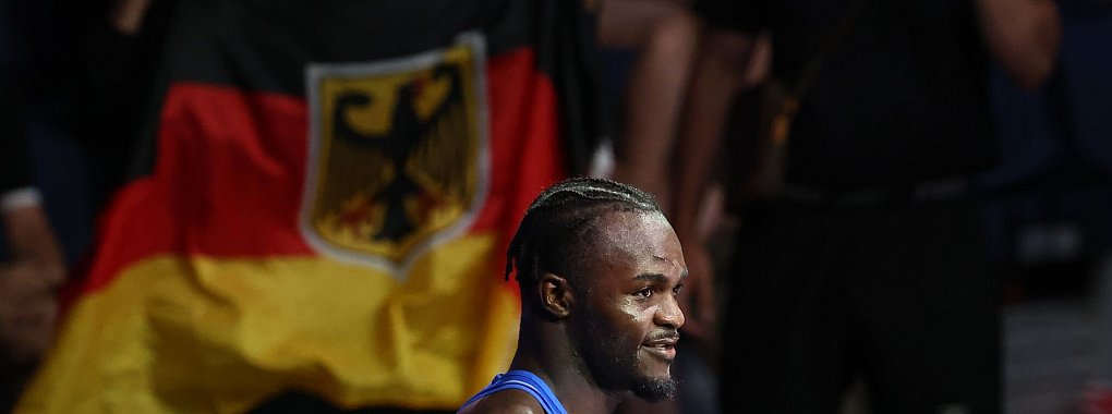 Boxer Nelvie Tiafack verpasst das Olympia-Finale, kann sich aber mit Bronze tr&ouml;sten. - &copy; Jan Woitas/dpa