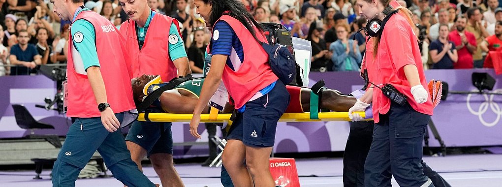 Schwer gest&uuml;rzt: Lamecha Girma aus &Auml;thiopien. - &copy; Bernat Armangue/AP/dpa