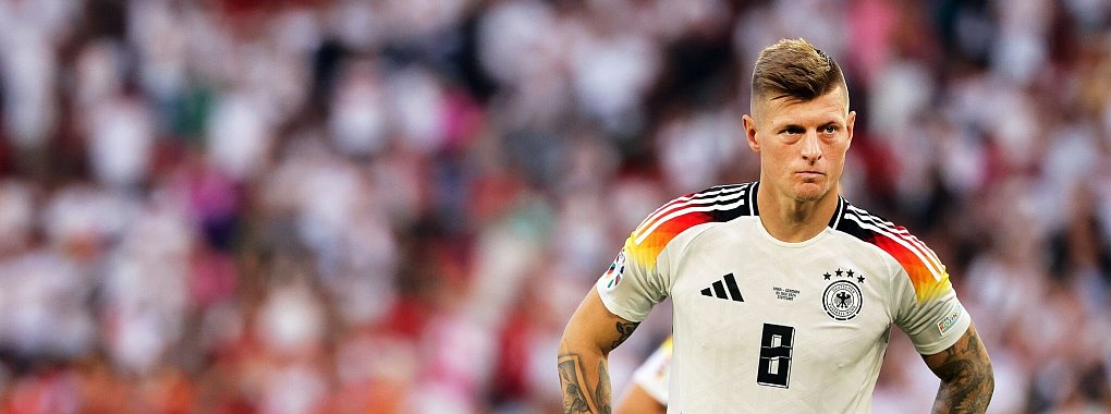 F&uuml;r Toni Kroos war das EM-Viertelfinale gegen Spanien das letzte Spiel seiner Karriere. - &copy; Christian Charisius/dpa