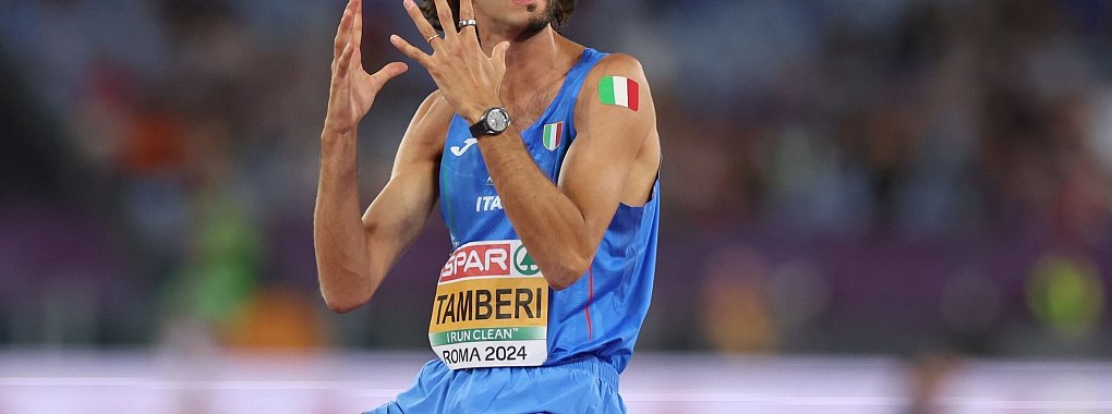 Hochsprung-Olympiasieger Gianmarco Tamberi kann wegen eines Nierensteins nicht wie geplant nach Paris reisen. - &copy; Oliver Weiken/dpa