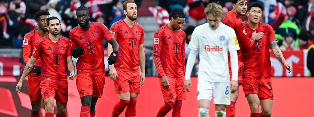 Die Bayern gewannen gegen Holstein Kiel. - © Sven Hoppe/dpa