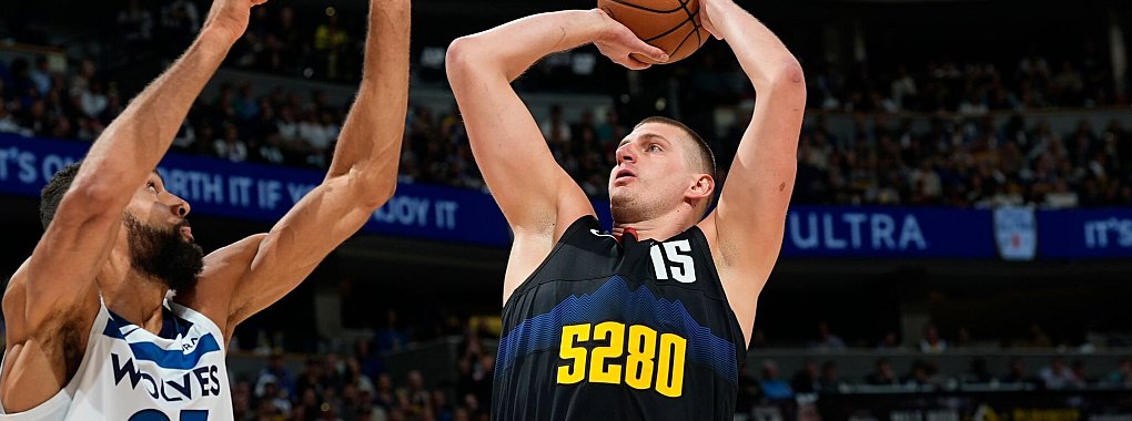 Die Denver Nuggets unterlagen den Timberwolves trotz 22 Punkten von Nikola Jokic. - &copy; David Zalubowski/AP/dpa