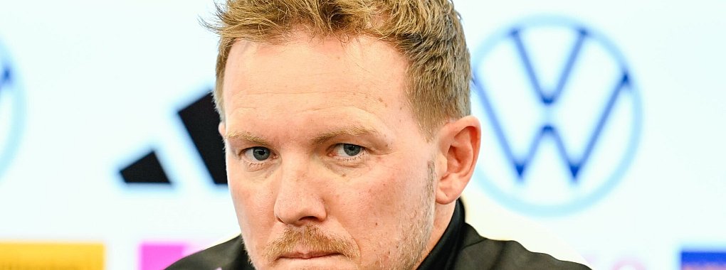 Äußert sich vor den nächsten Länderspielen: Bundestrainer Julian Nagelsmann. - © Uwe Anspach/dpa