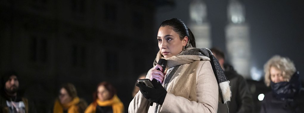 Israelische ESC-Kandidatin Yuval Raphael. (Archivbild) - © Michael Buholzer/KEYSTONE/dpa