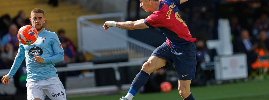 Fällt vorerst aus: Robert Lewandowski. - © Joan Monfort/AP/dpa