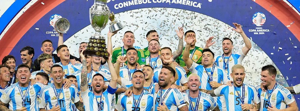 Argentinien holte erneut den Copa-Titel. - &copy; Rebecca Blackwell/AP/dpa