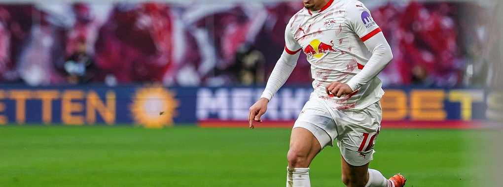Xavi Simons steht vor einem festen Wechsel nach Leipzig. - © Jan Woitas/dpa